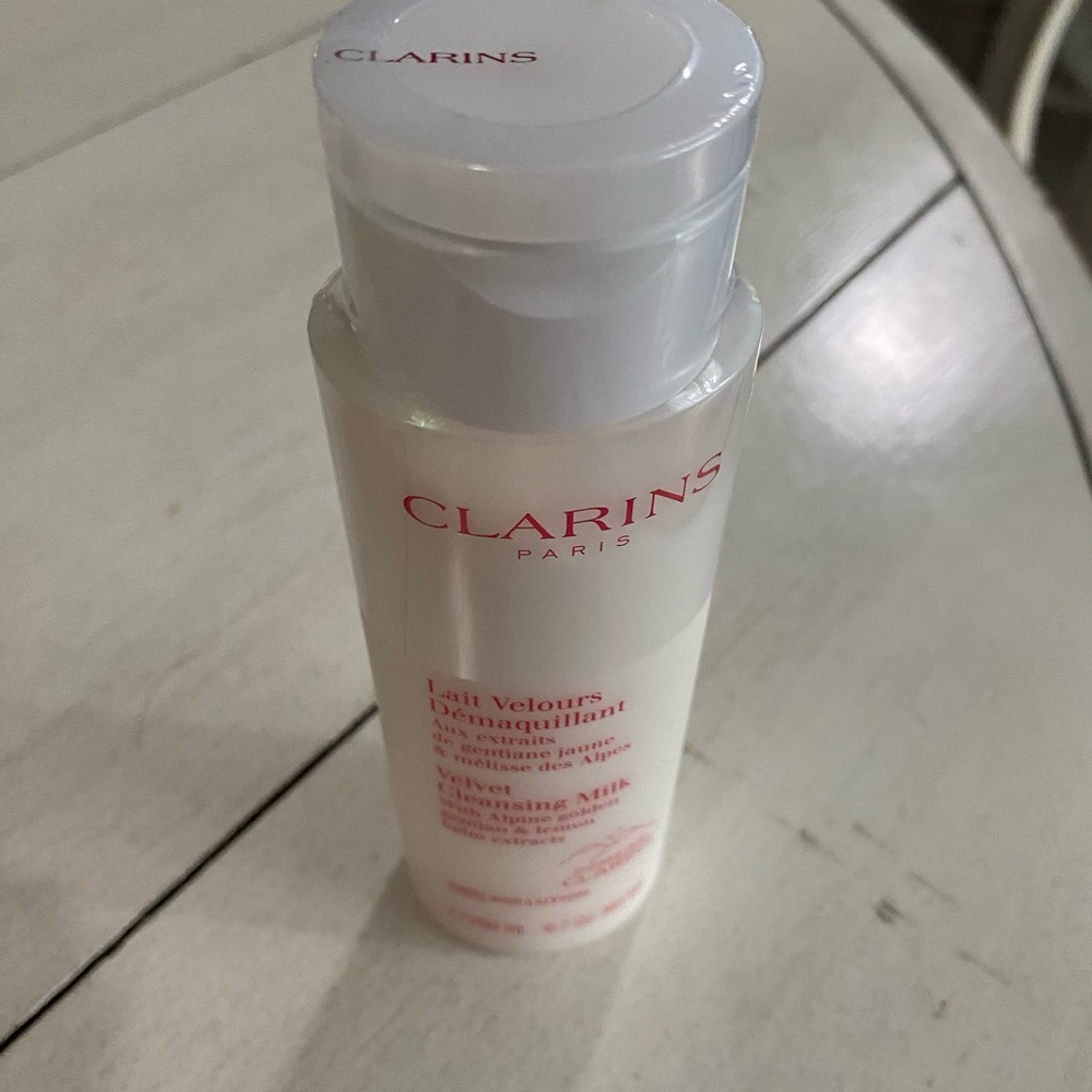 Clarins White Makeup Remover with Pump Dispenser
